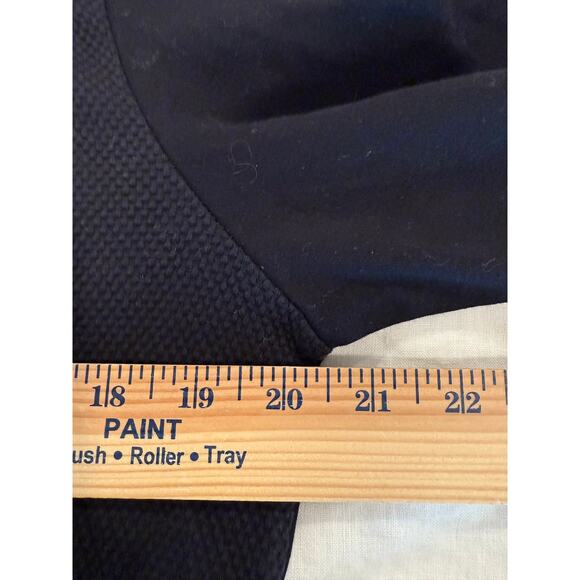 HUGO by HUGO BOSS Quarter Zip Regular Fit Sweatshirt Black Women's Size Small - Picture 10 of 11